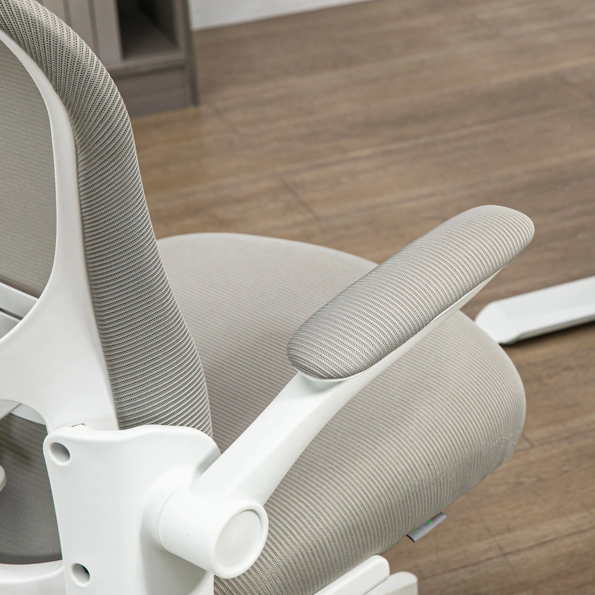 Vinsetto Multi-Adjustable Office Chair, with Lumbar Support, Headrest and Mesh Back in Grey