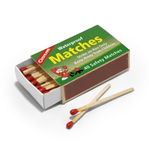 Waterproof Matches - 4 Pack