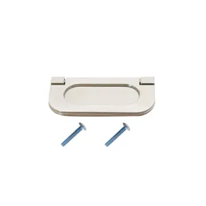 WEADDU Gold Zinc Alloy Wire Drawing Cabinet Door Drawer Invisible Pull Handles 75mm