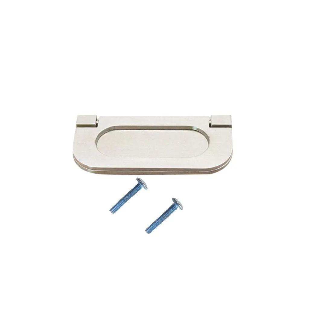WEADDU Gold Zinc Alloy Wire Drawing Cabinet Door Drawer Invisible Pull Handles 75mm