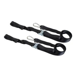 Whites Tie-Downs - Black / Black