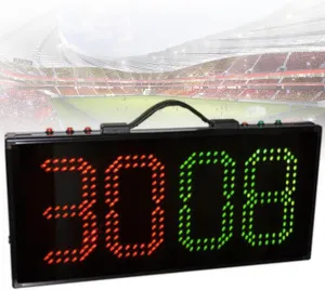 WIKINK Portable LED Football Substitution Board for Soccer, Injury Time Display Electronic Boards Change Player Soccer, Waterproof Football Match Equipment, Single-Sided