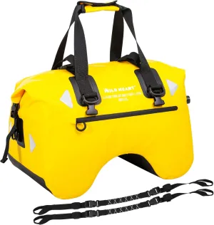 WILD HEART Dry Motorcycle Tail bag 70L/50L With Rope Straps and Inner Pocket Waterproof PVC 500D for Travel,Motorcycle and so on