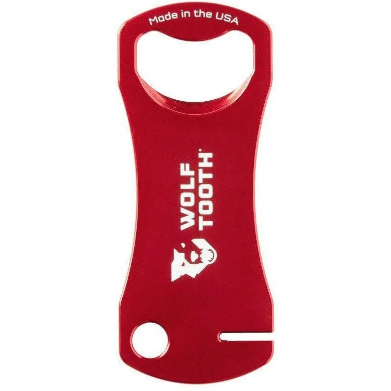 Wolftooth Bottle Opener with Rotor Truing Slot
