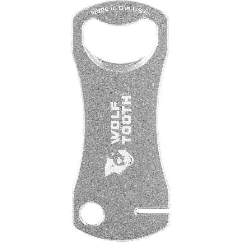 Wolftooth Bottle Opener with Rotor Truing Slot