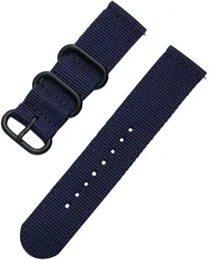 Woven Nylon Sport Band 18mm 24mm 22mm 20mm for Watch 6 5 4 3 Gear S3 for Women Men Replacement Strap
