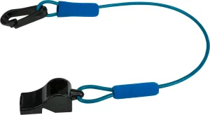 WPS LVW-17 BLUE Floating Whistle w/Lanyard