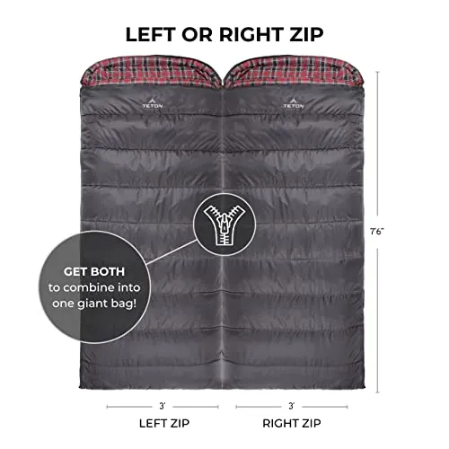 XL Sleeping Bags,All Weather Warm Sleeping Bag for Adults & Kids