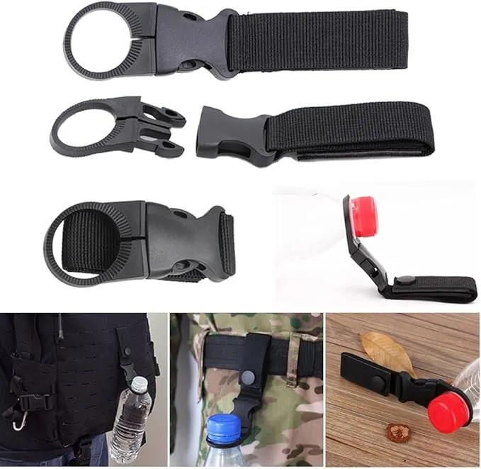 XUANLAN Emergency Survival Kit, Outdoor Survival Gear Tool with Survival Bracelet, Fire Starter, Whistle, Wood Cutter, Water Bottle Clip, Pen