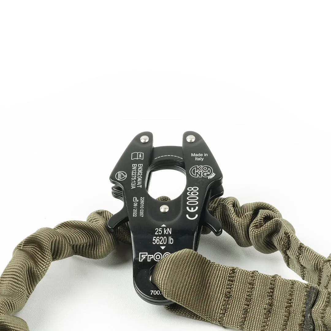 Yankee 3 Safety Lanyard Frog Kong Carabiner