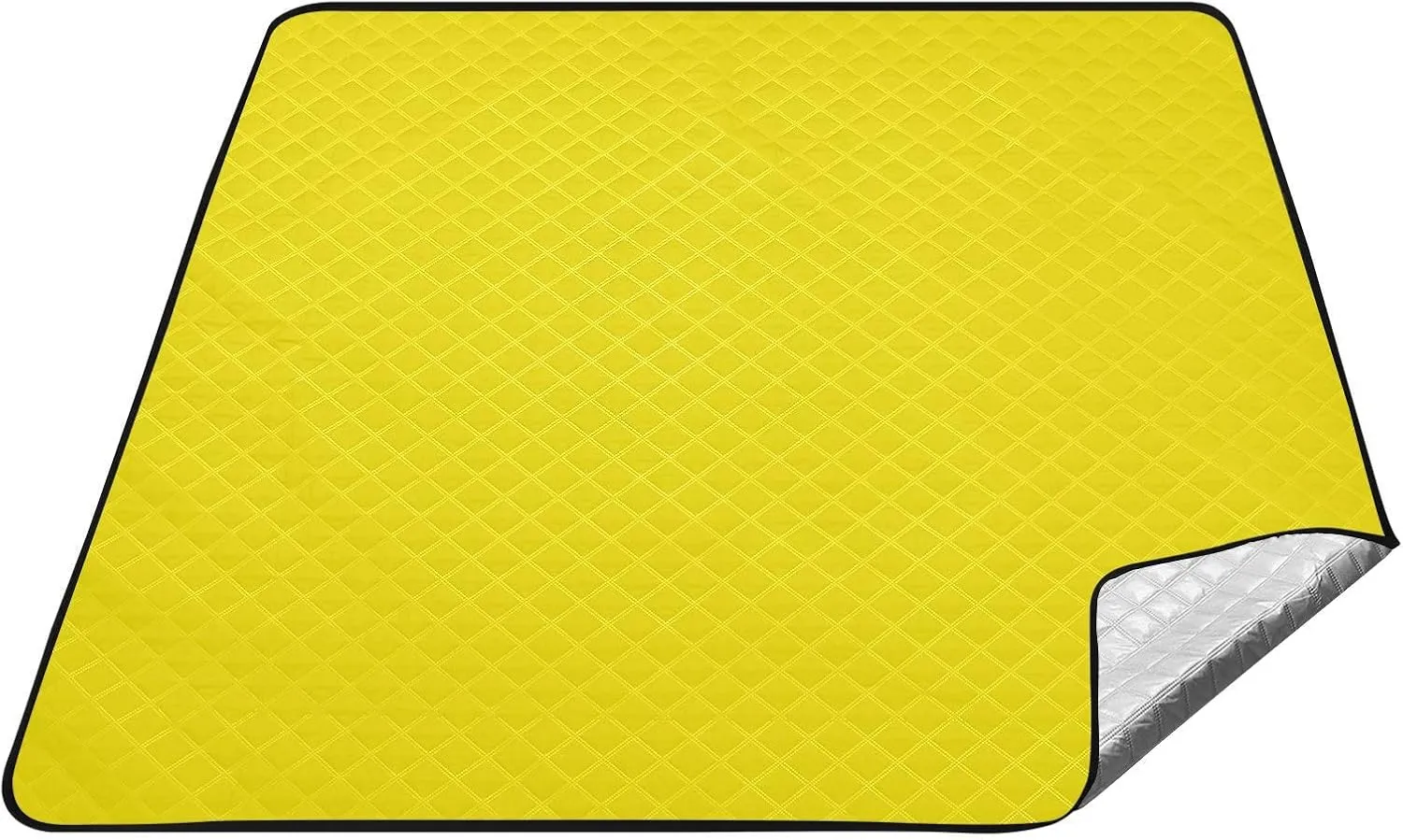 Yellow Waterproof Outdoor Play Mat XXL Party Sand Resistant Beach Blanket for Ground Concert Blanket cojines para Picnic