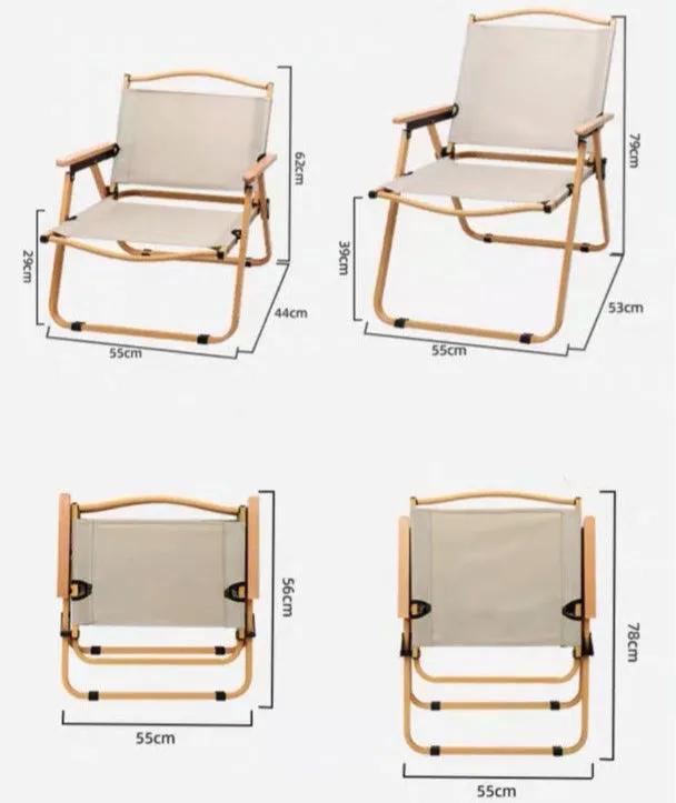 YURI Modern Outdoor Foldable Chair